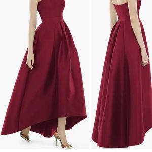 Alfred Sung Hi/Low Ball Gown